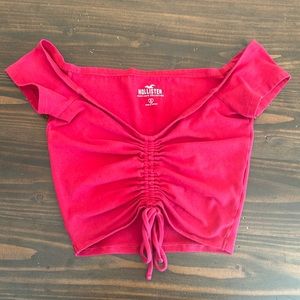 Hollister Cropped Top Size Small